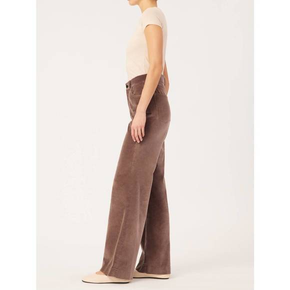 NEW DL1961 - WOMEN'S hepburn pants in pearl grey - Picture 2 of 3